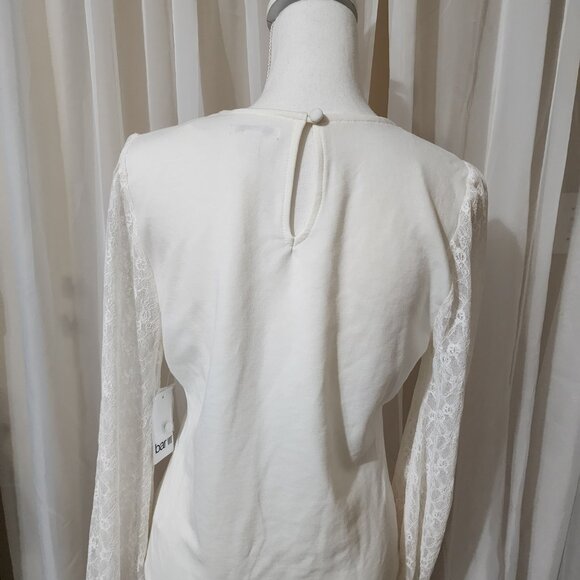 NWT- Lace-Trimmed Bodysuit - Picture 5 of 7